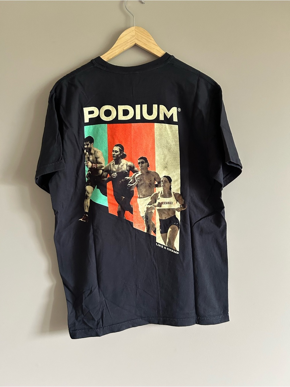 Podium CrossFit Black Short-Sleeve Graphic Tee